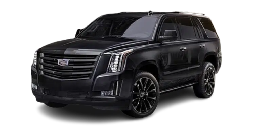 Finest Transportation 2019 black Cadillac Escalade Jet luxury limousine for executive and private travel in Charlotte, NC