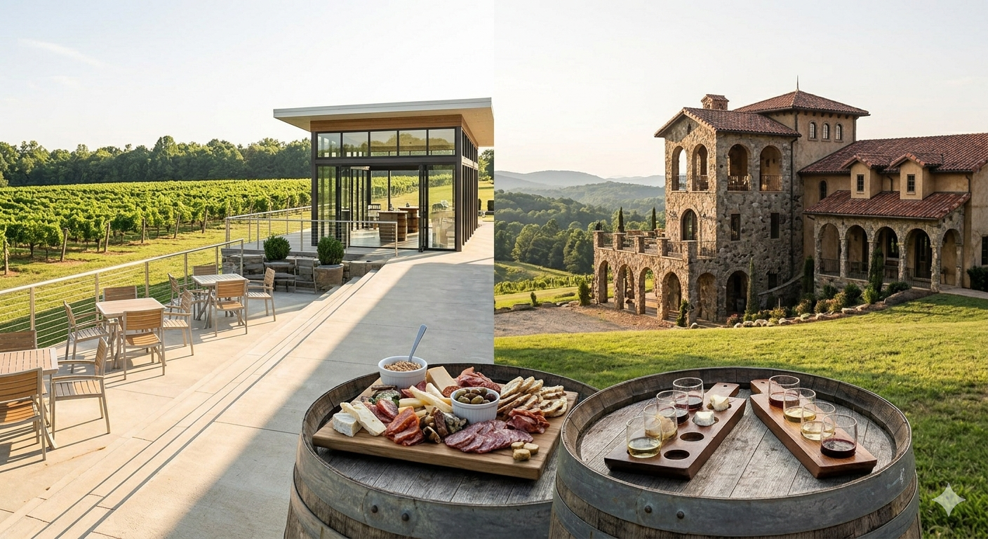 Luxury vineyard wine tour with chauffeur transportation and scenic winery tasting experience