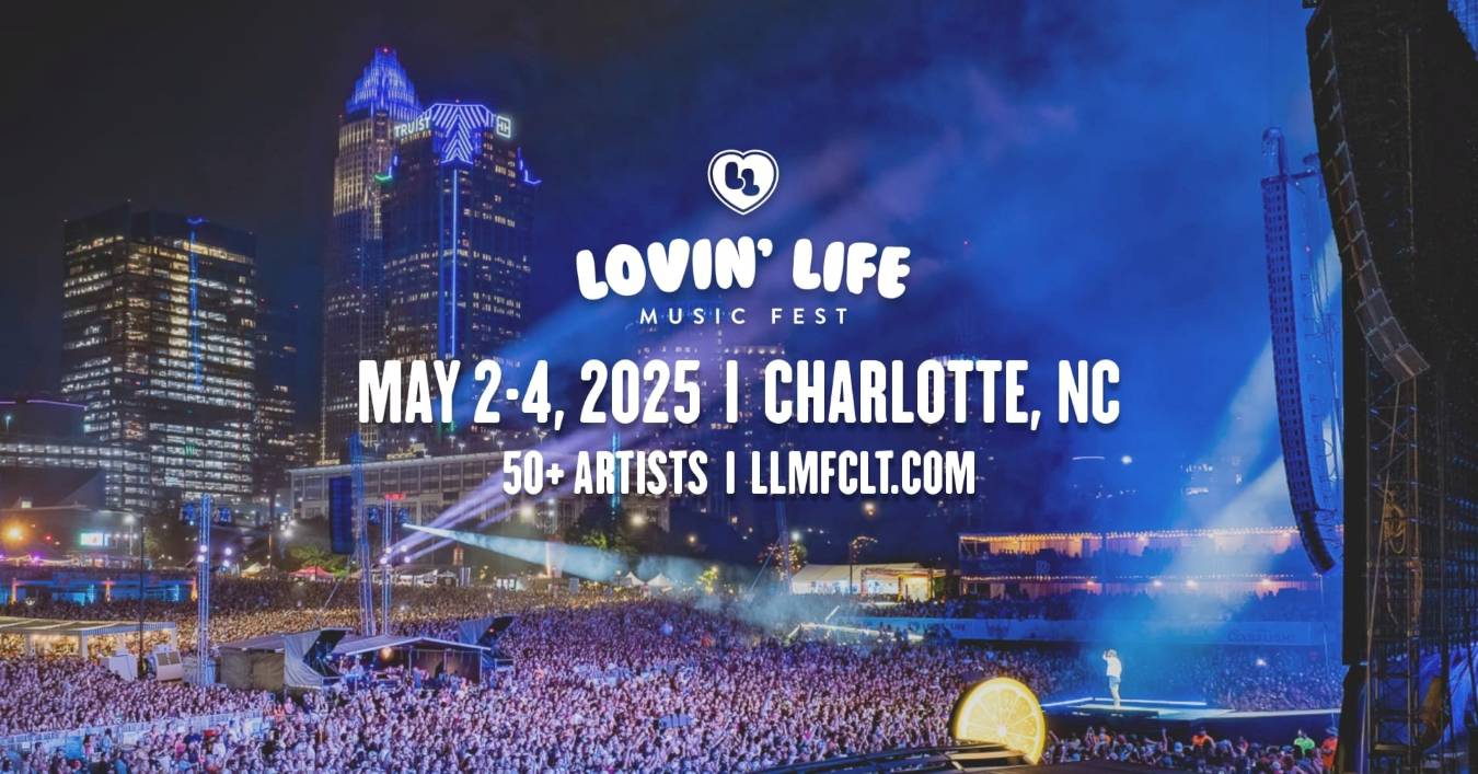 Charlotte skyline in May with springtime events and activities